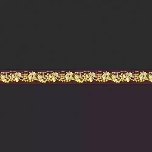 baguette gold border