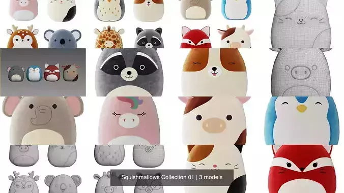 Squishmallows Collection 01