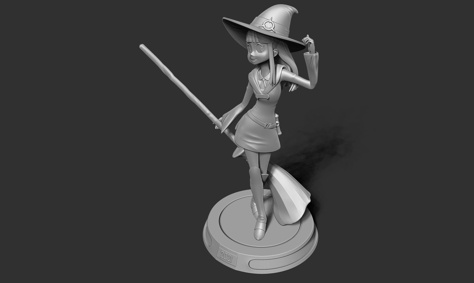 Atsuko Kagari - Akko 3D print model_15