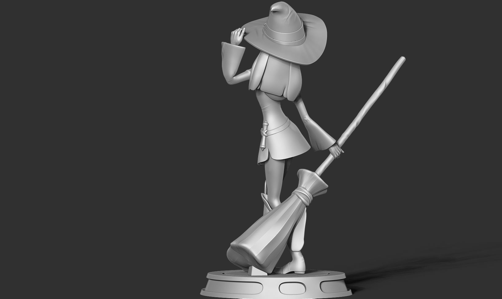 Atsuko Kagari - Akko 3D print model_19