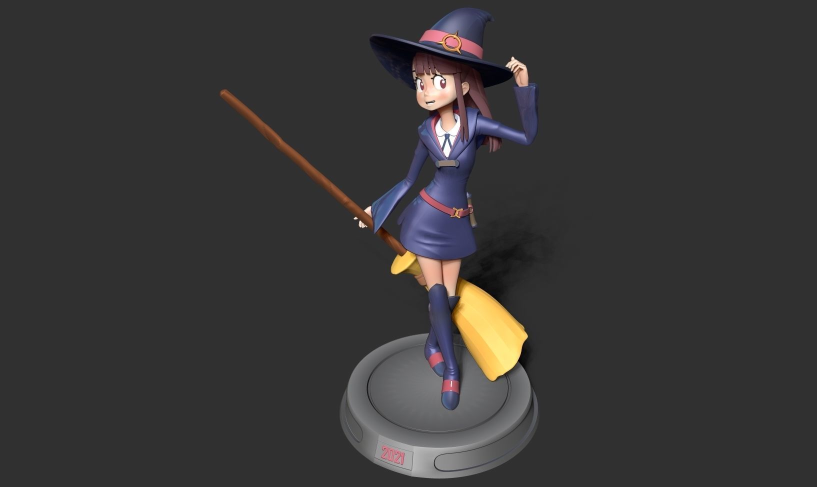 Atsuko Kagari - Akko 3D print model_16