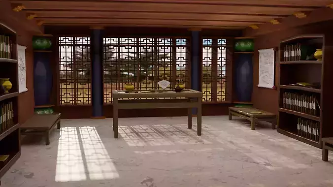 Chinese home stylized