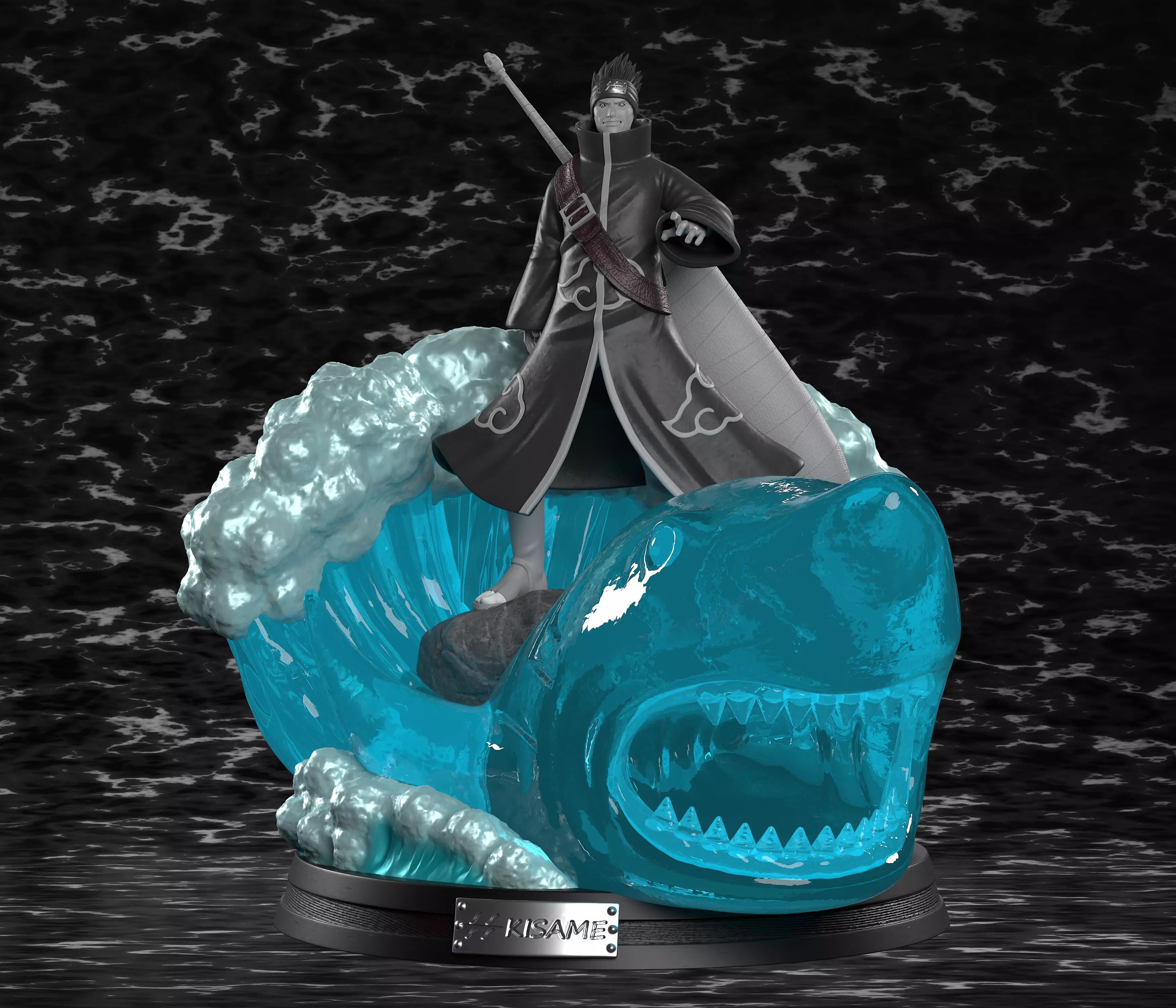 Kisame - Akatsuki  3D print model_0