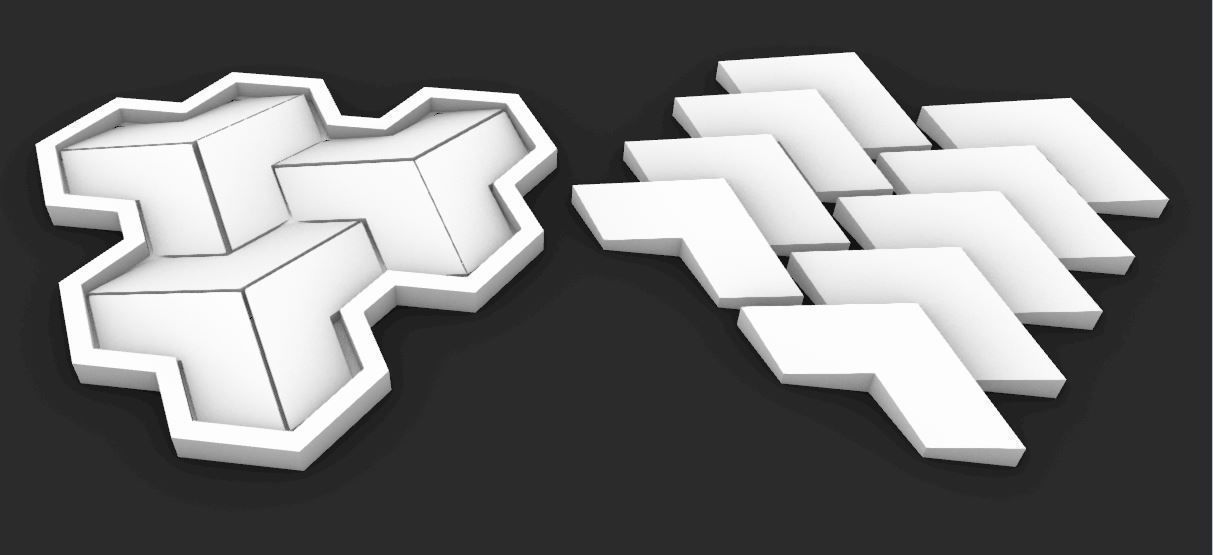Stepper Puzzle 3D print model_2