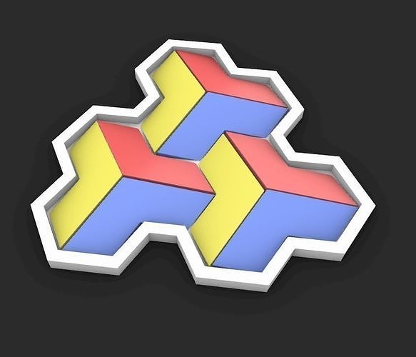Stepper Puzzle 3D print model