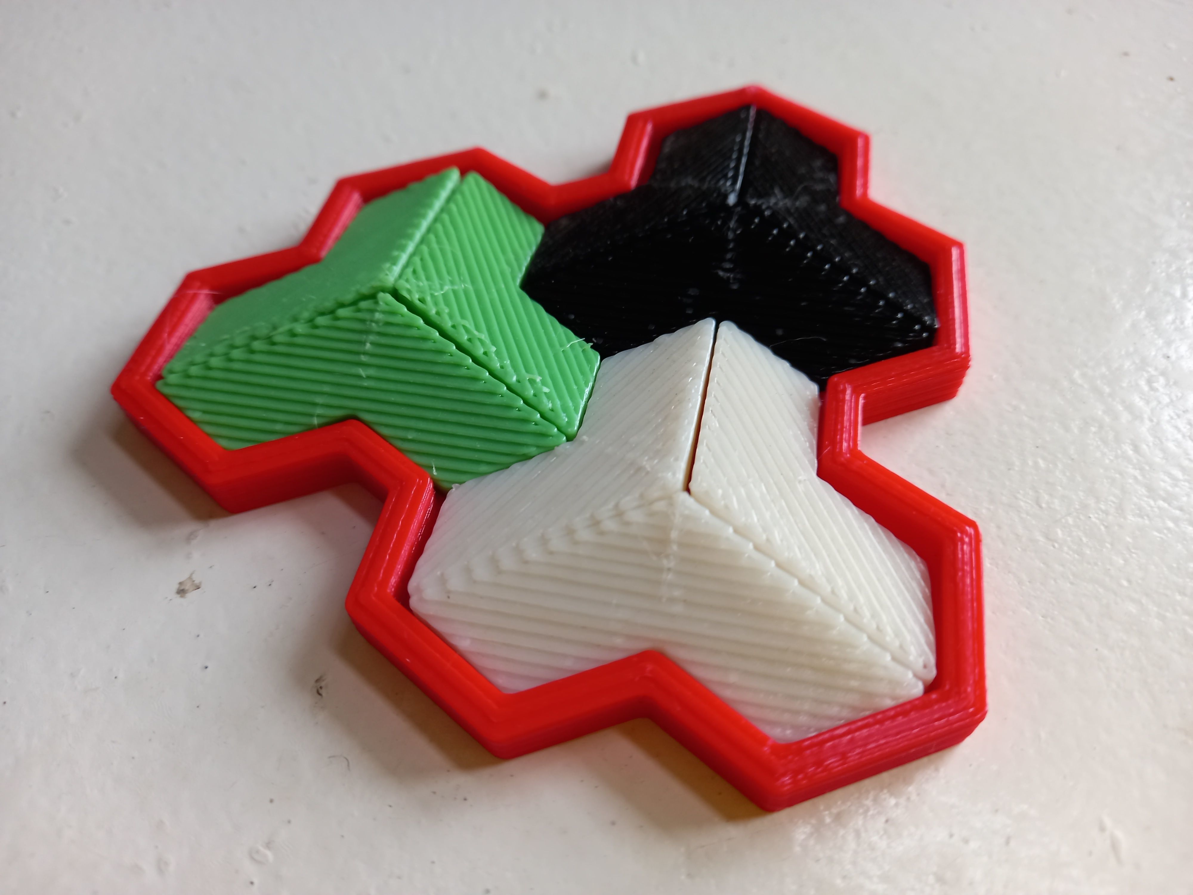 Stepper Puzzle 3D print model_3