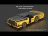 US ARMY Fight Deck Carrier Tractor Low-poly 3D model_1