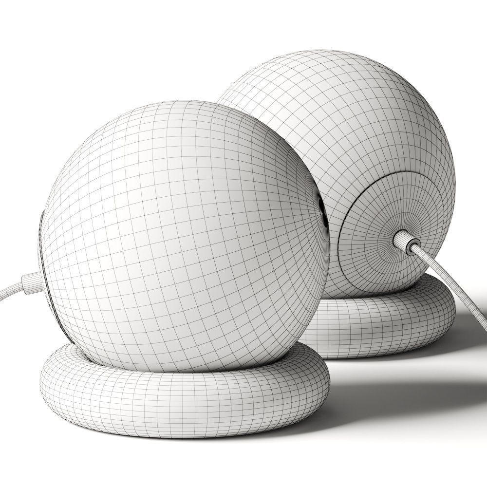 Rest Table Lamp 3D model_1