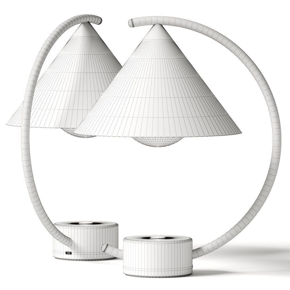 Meridian Table Lamp 3D model_2