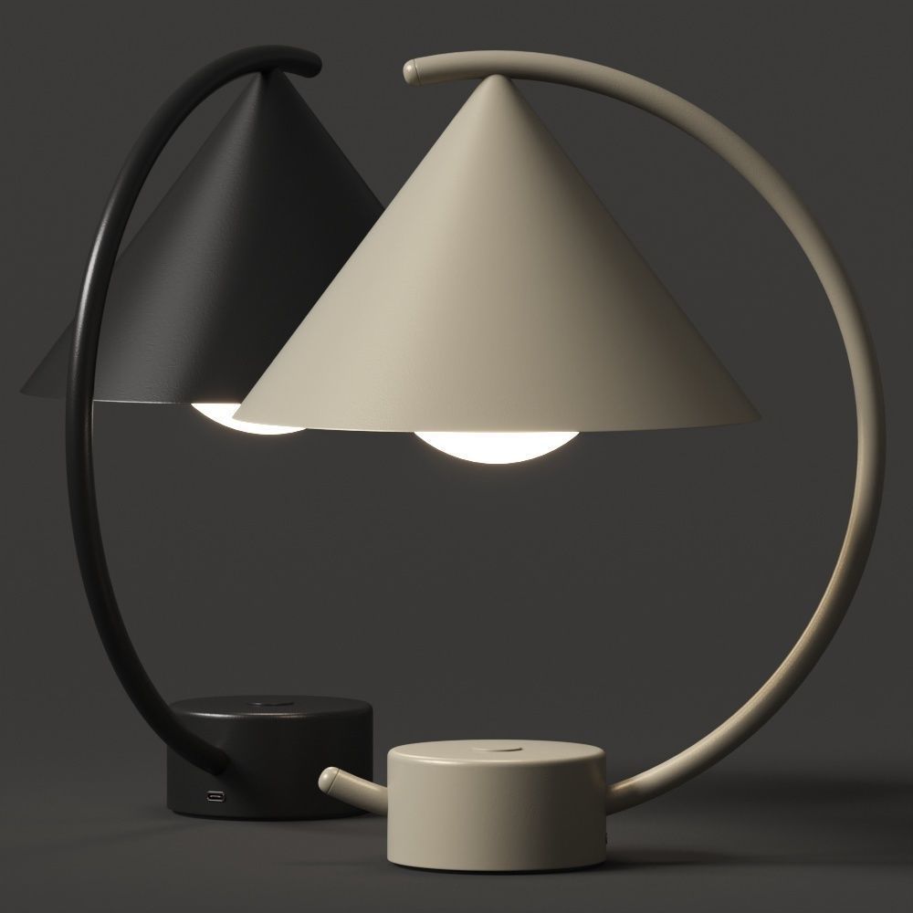 Meridian Table Lamp 3D model_1