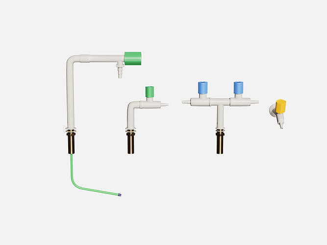  Laboratory Faucet 3D model