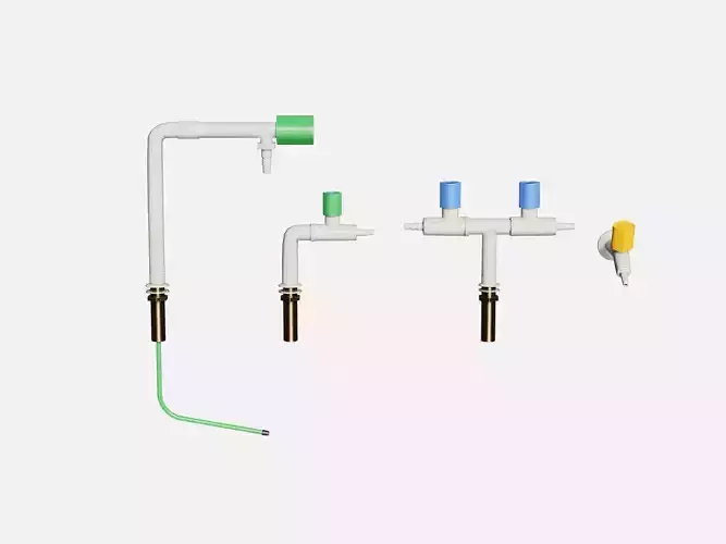  Laboratory Faucet 3D model