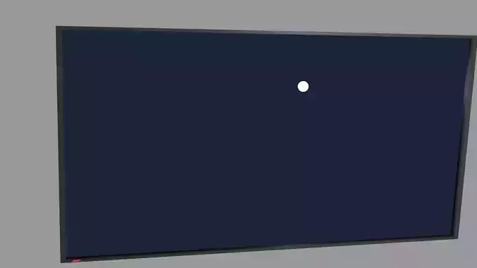 LED TV 3D model