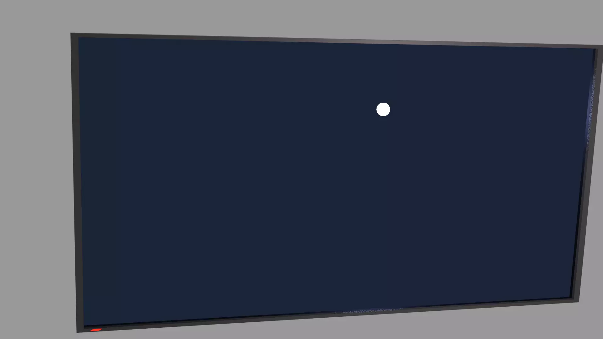 LED TV 3D model_0