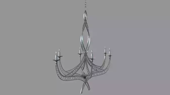 Firebird Chandelier 3D model