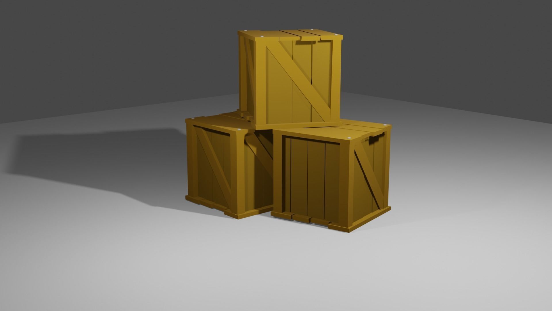 Box and boxes  3D model_3
