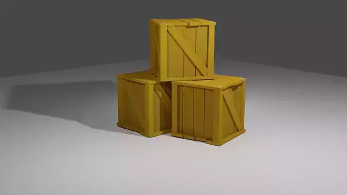 Box and boxes  3D model