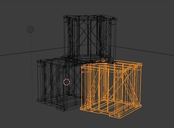 Box and boxes  3D model_6