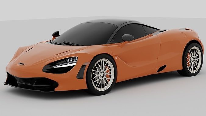 Mc laren 2021 3D model