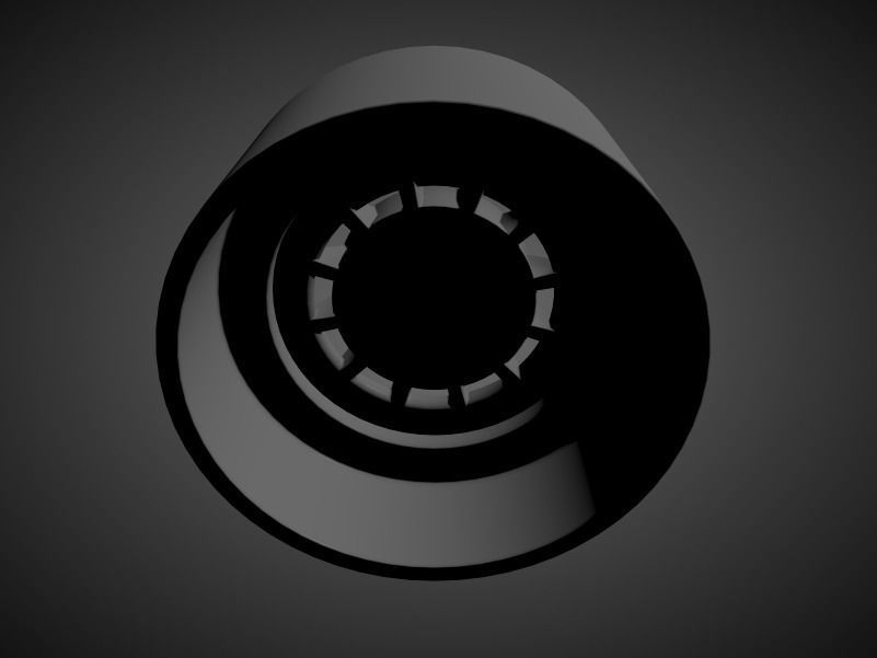 Gotti A53 scalable and printable rims 3D print model_2