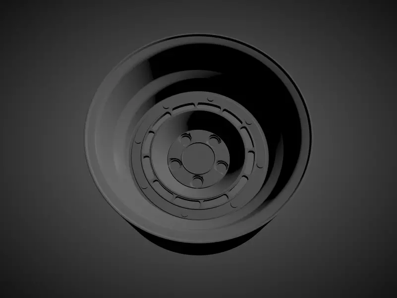 SSR Speed Star F1 scalable and printable rims 3D print model