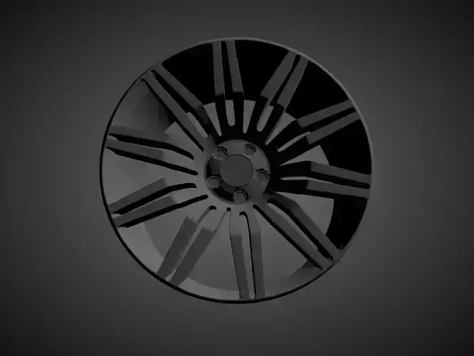 Style 172 spider scalable and printable rims