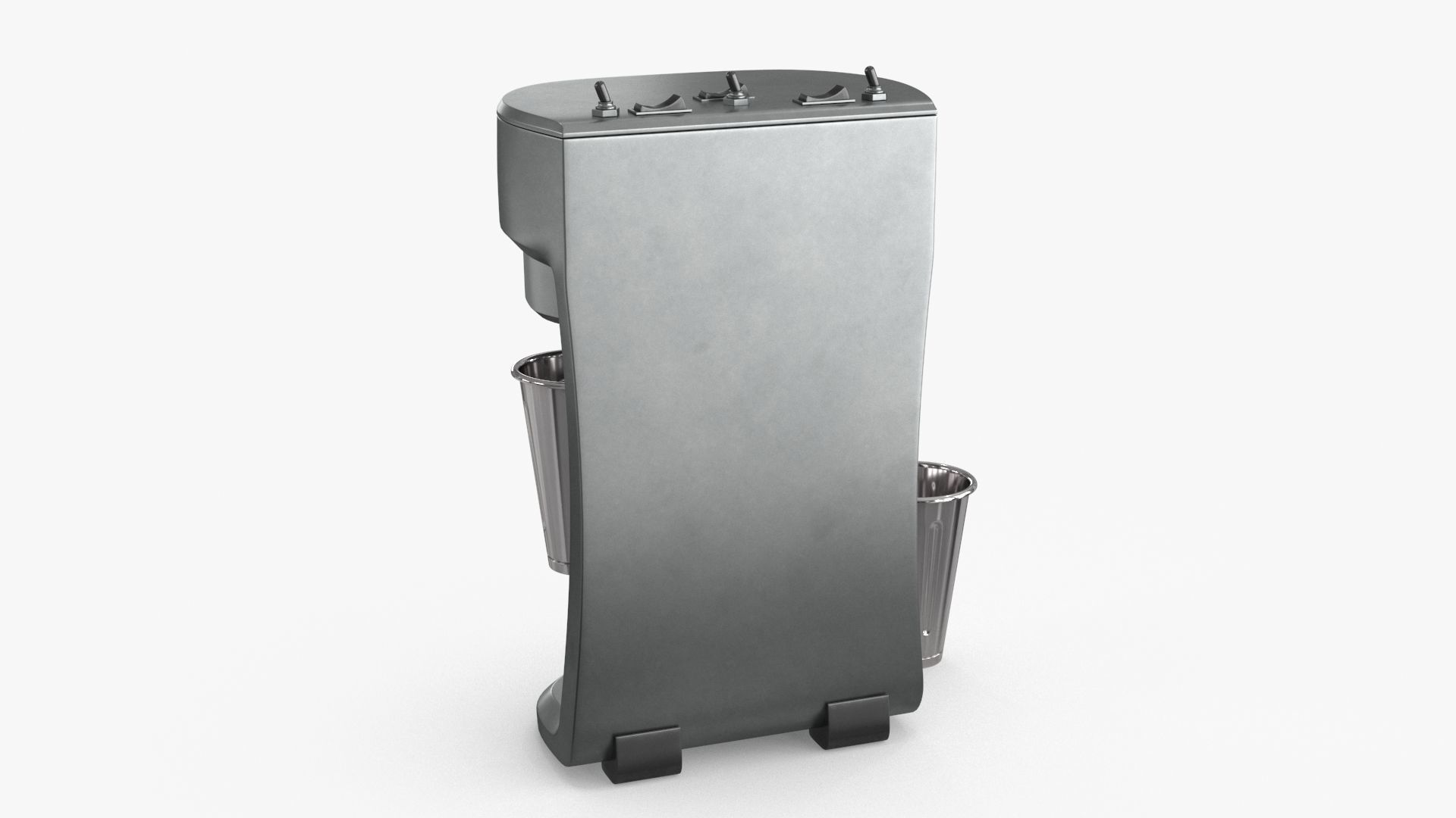 Cocktail Mixer Low-poly 3D model_9