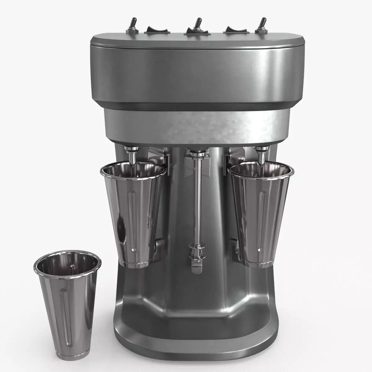 Cocktail Mixer Low-poly 3D model_0