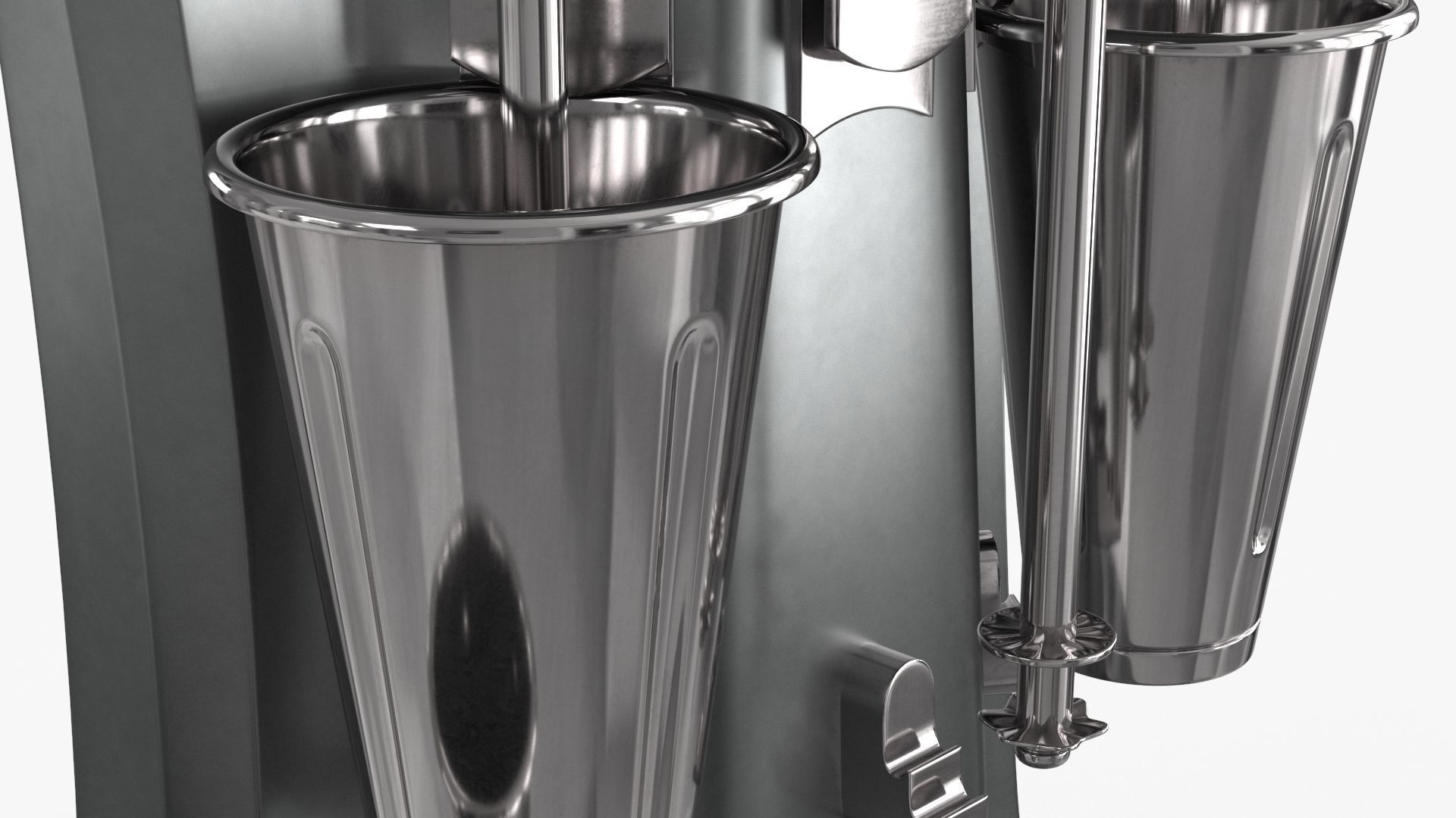 Cocktail Mixer Low-poly 3D model_5