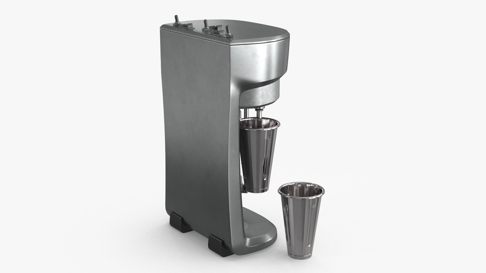 Cocktail Mixer Low-poly 3D model_10