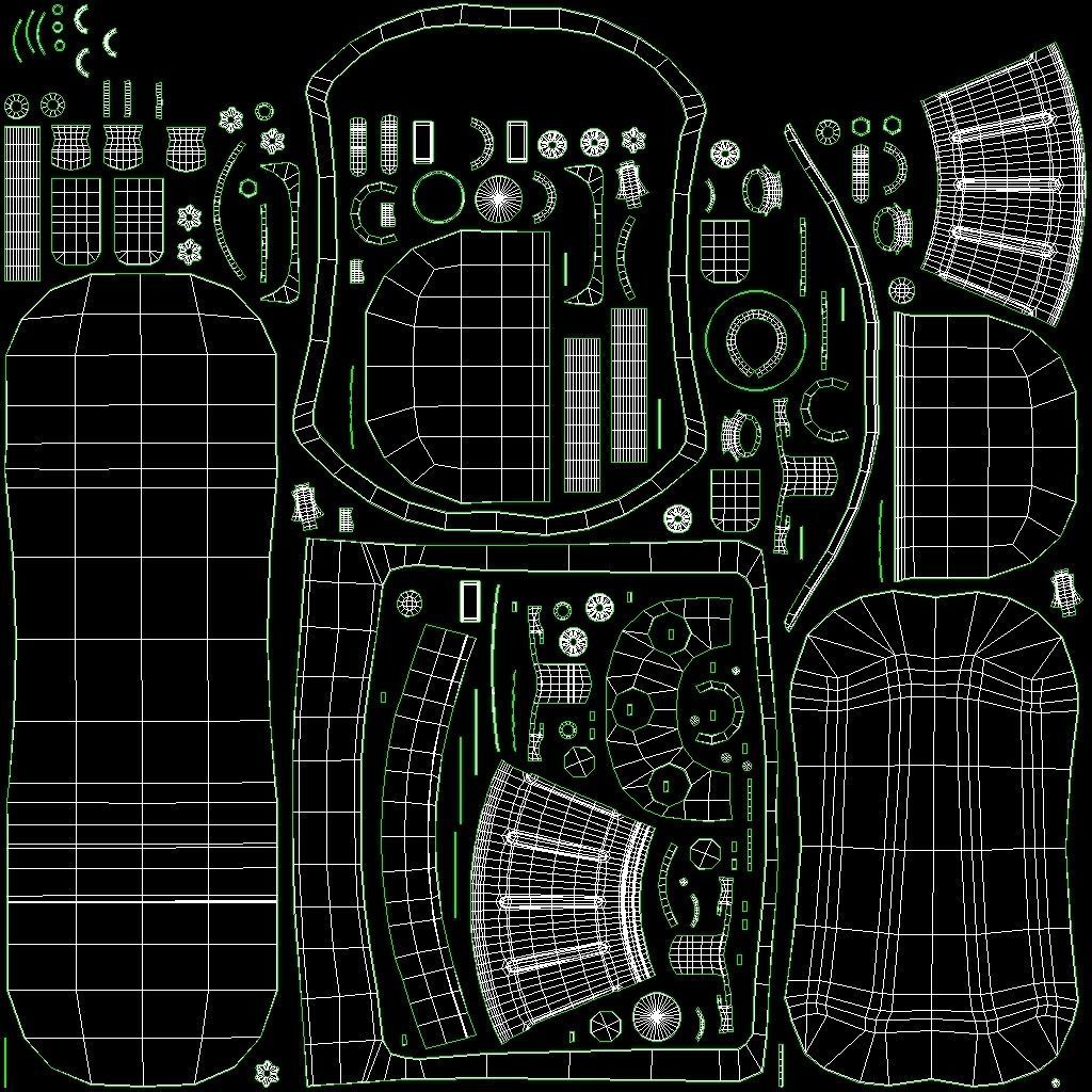 Cocktail Mixer Low-poly 3D model_14