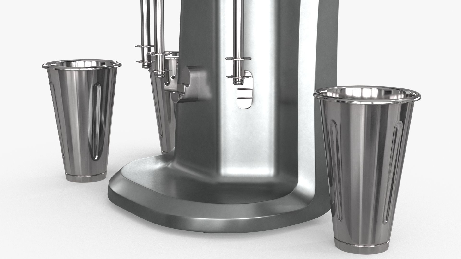 Cocktail Mixer Low-poly 3D model_6