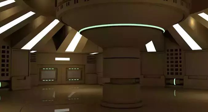 Sci Fi Interior 