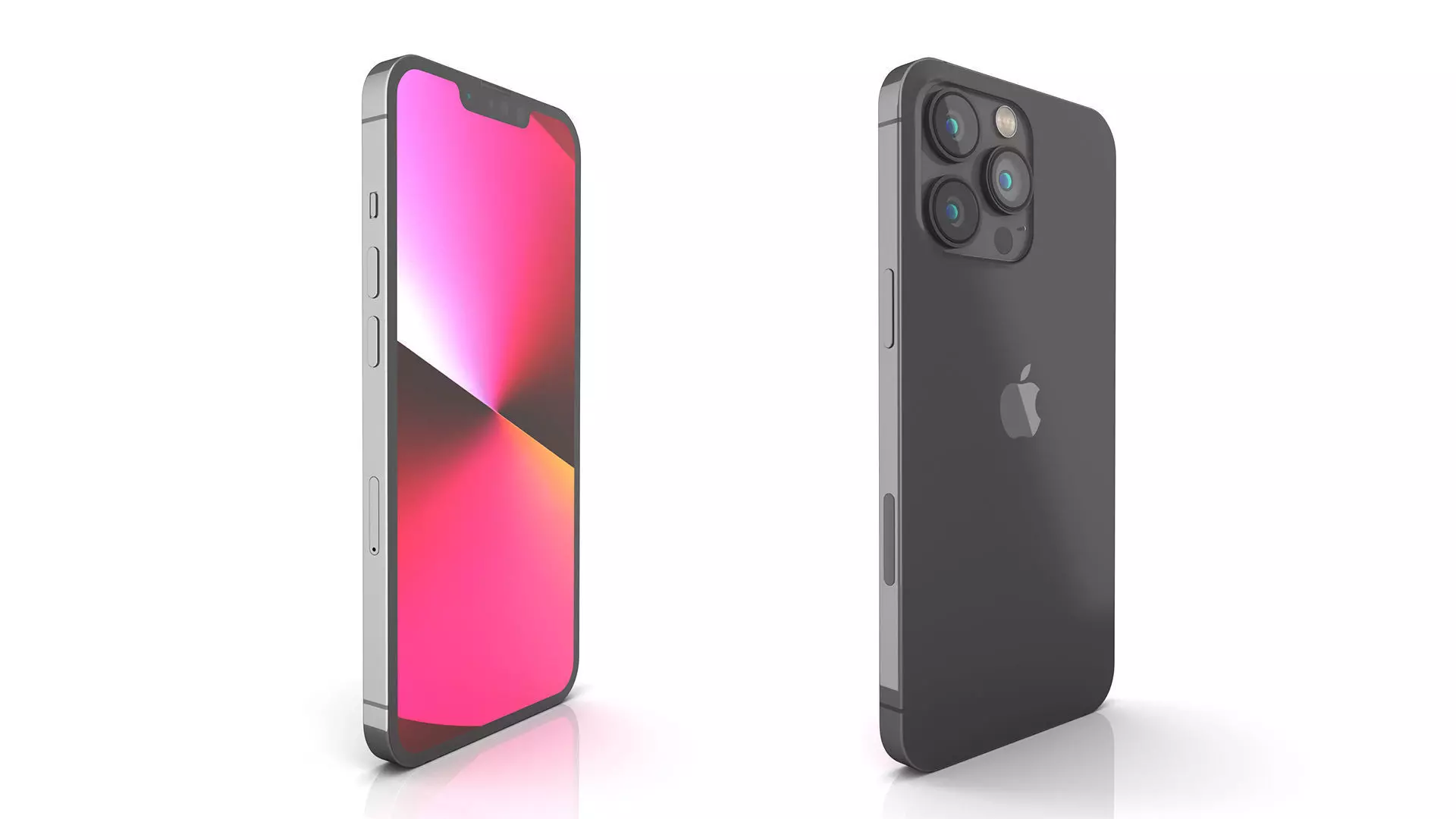 Apple iPhone 13 Pro Max Low-poly 3D model_0