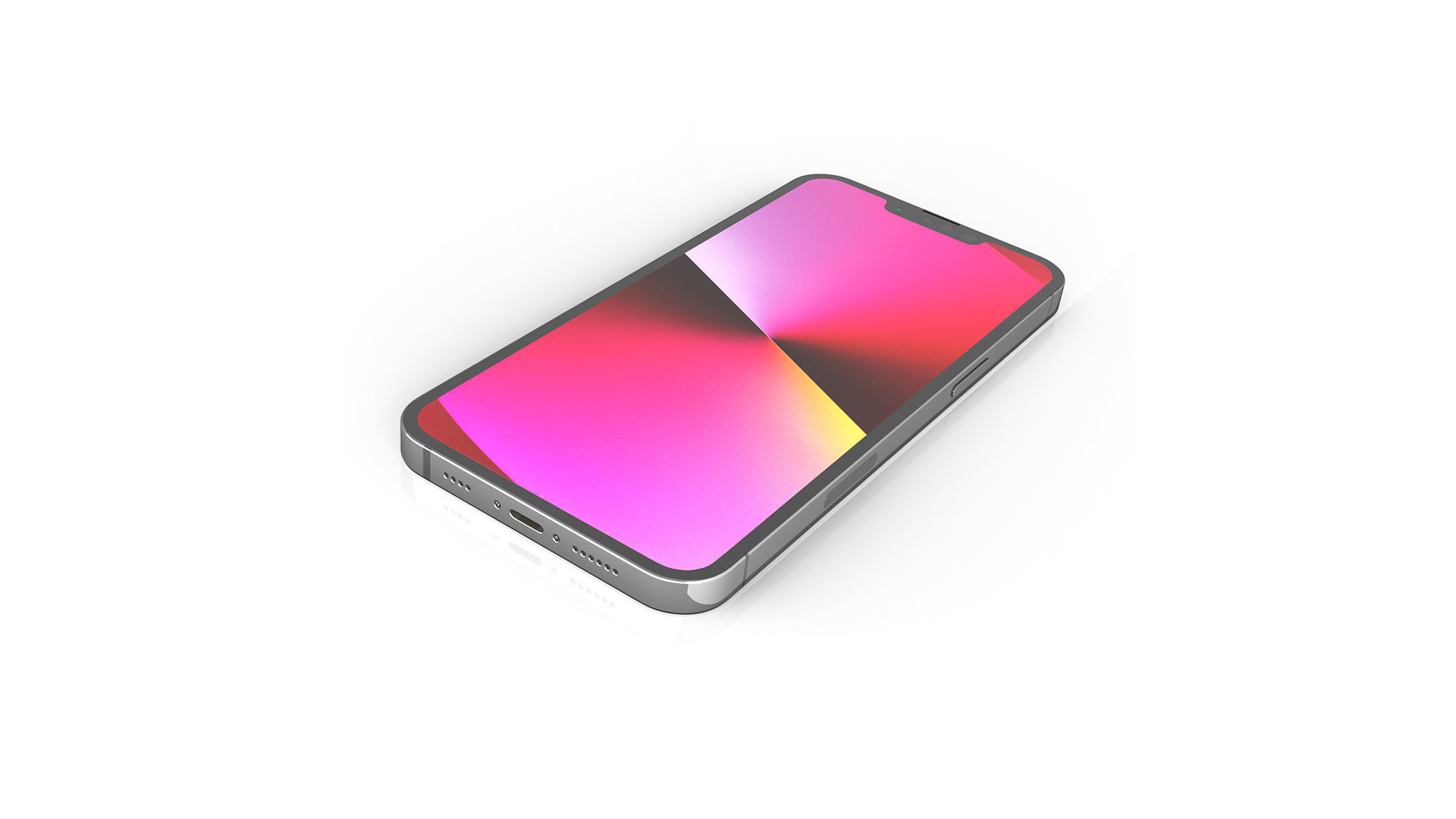 Apple iPhone 13 Pro Max Low-poly 3D model_8