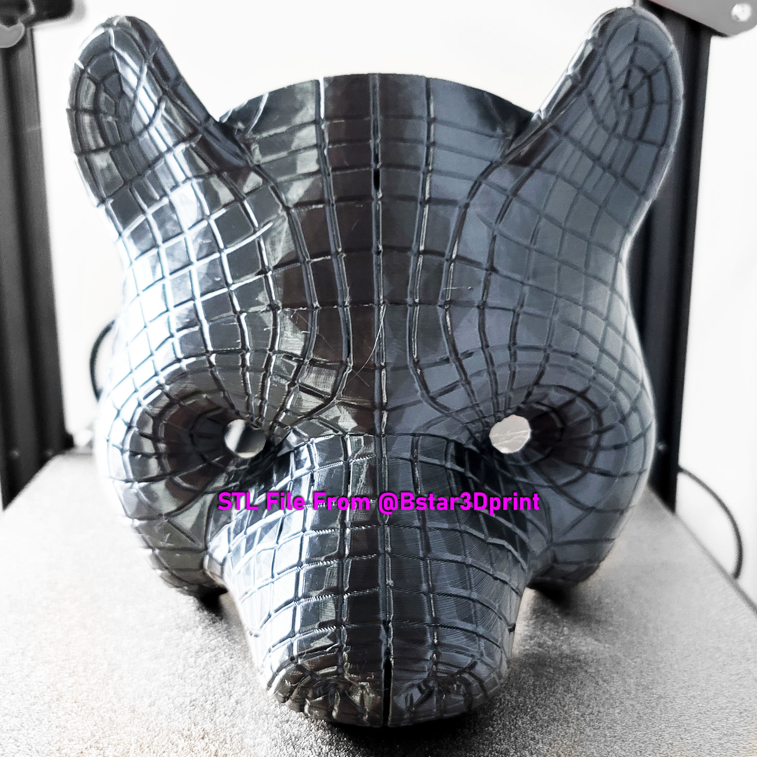 Squid Game Mask - Vip Bear Mask Cosplay 3D print model_1