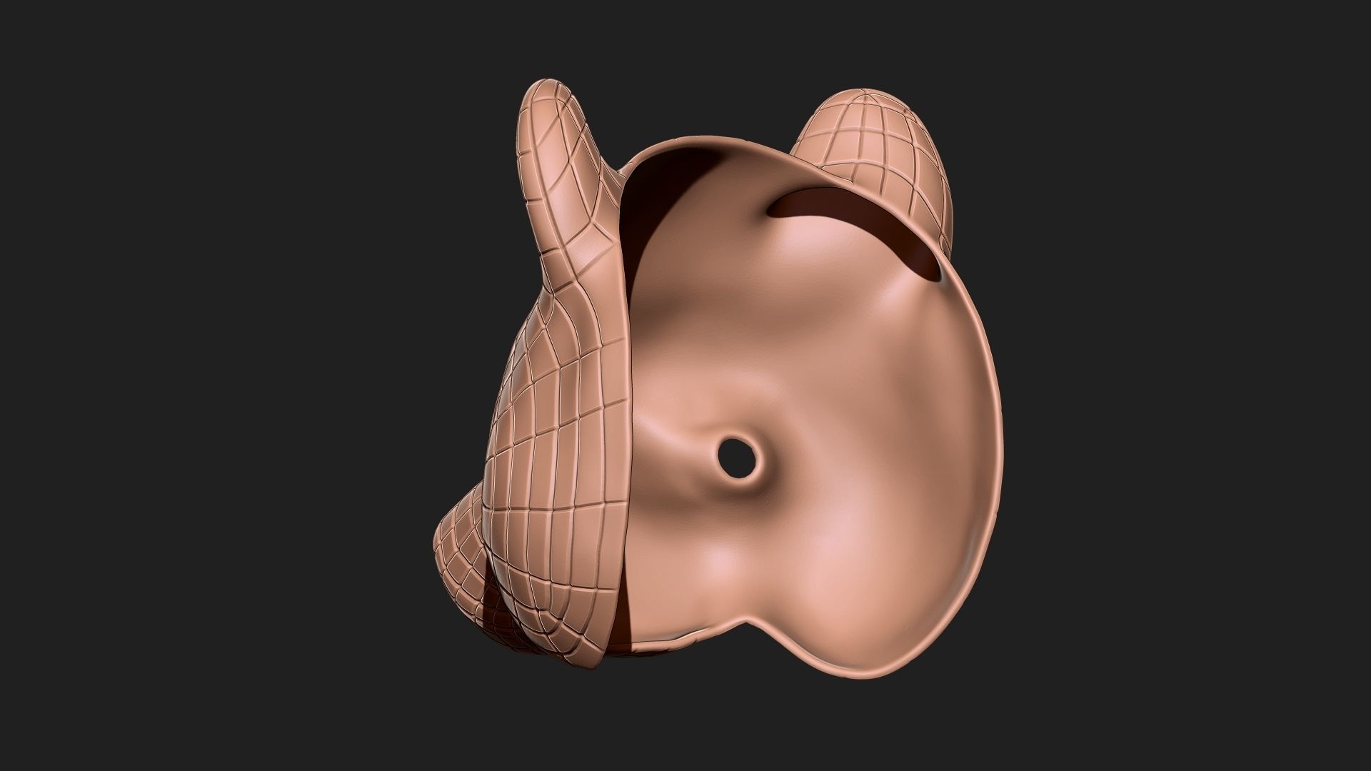 Squid Game Mask - Vip Bear Mask Cosplay 3D print model_23