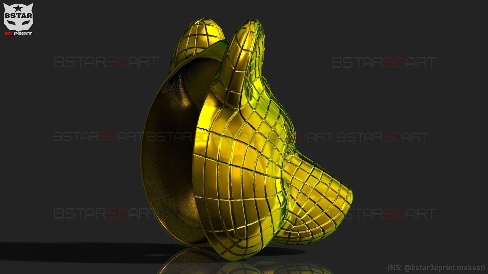 Squid Game Mask - Vip Bear Mask Cosplay 3D print model_11