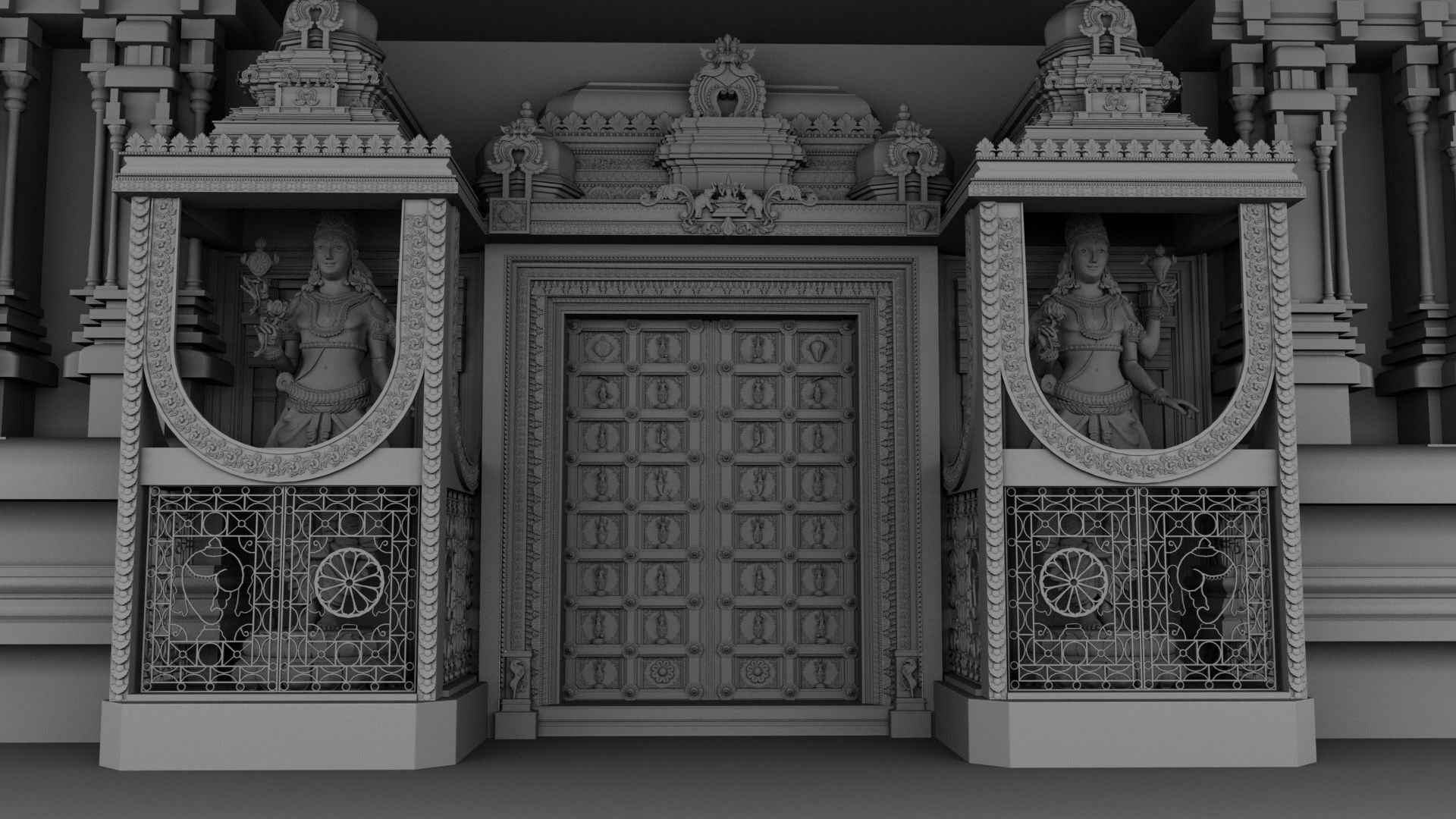 god thirumala thirupati balaji venkateshwara 3d model 3D model_6