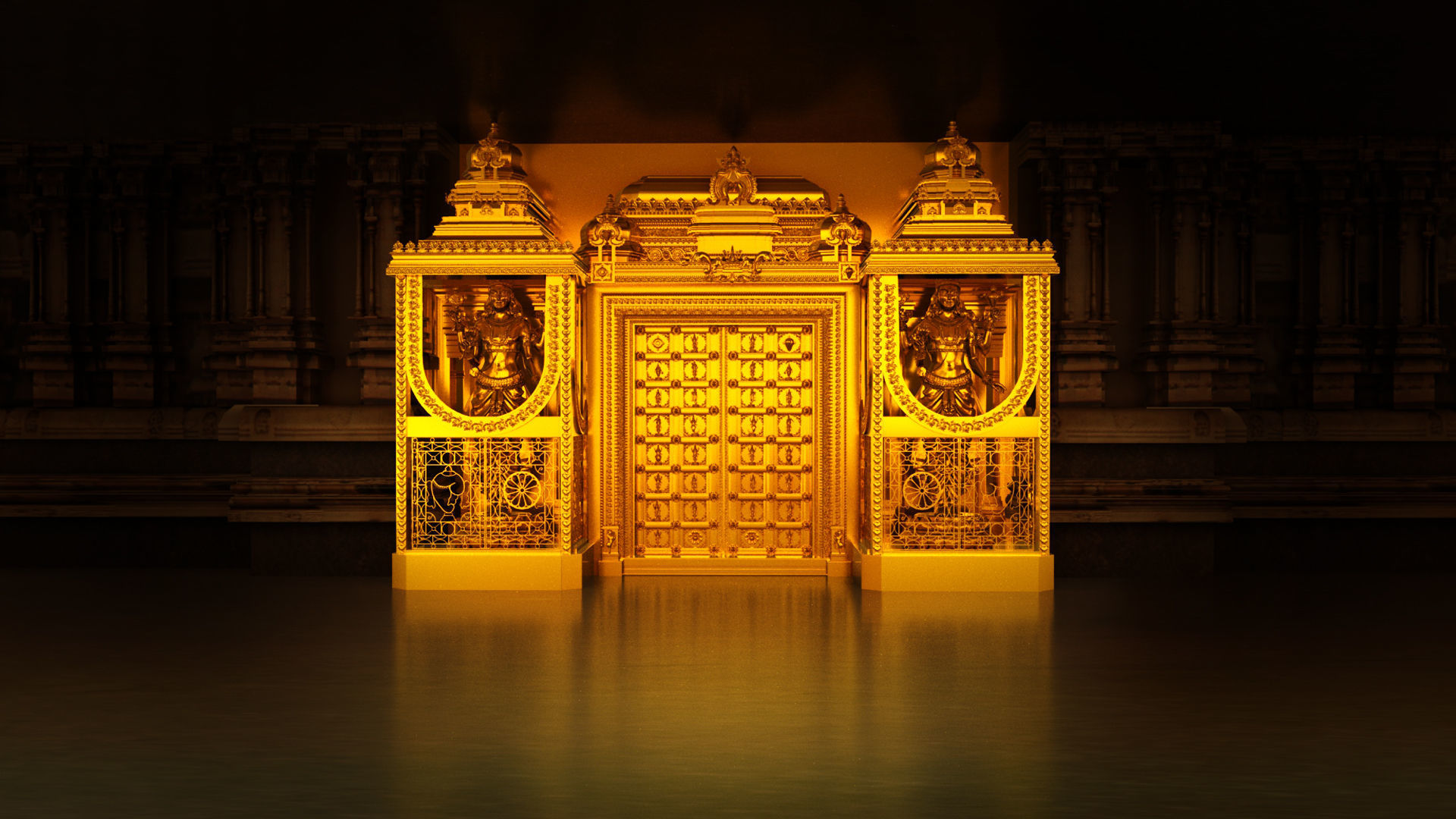 god thirumala thirupati balaji venkateshwara 3d model 3D model_11