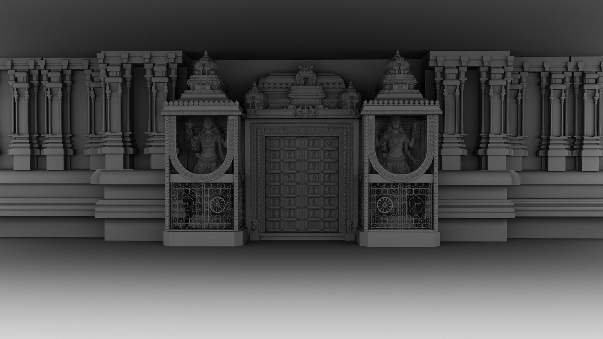 god thirumala thirupati balaji venkateshwara 3d model 3D model_7