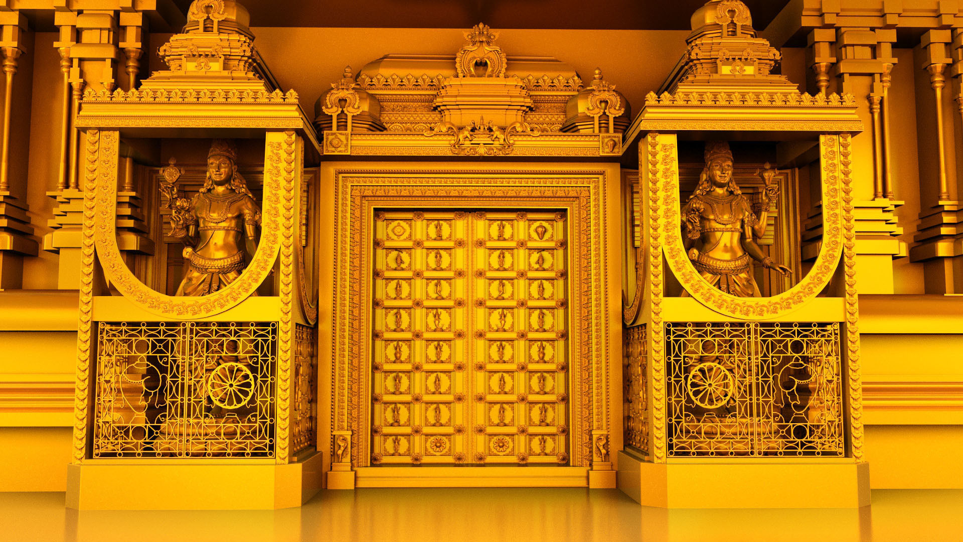 god thirumala thirupati balaji venkateshwara 3d model 3D model_21