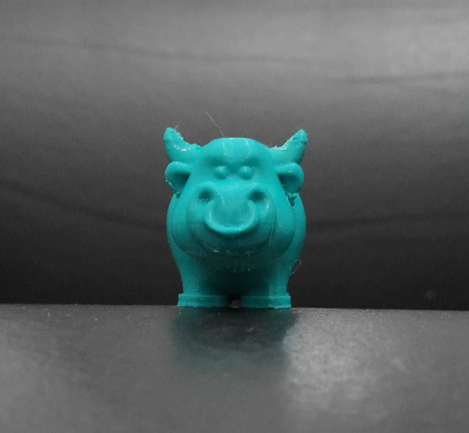 Cartoon Bull 3D print model_10