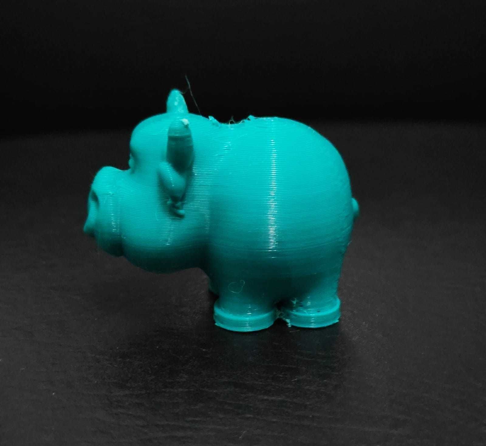 Cartoon Bull 3D print model_6