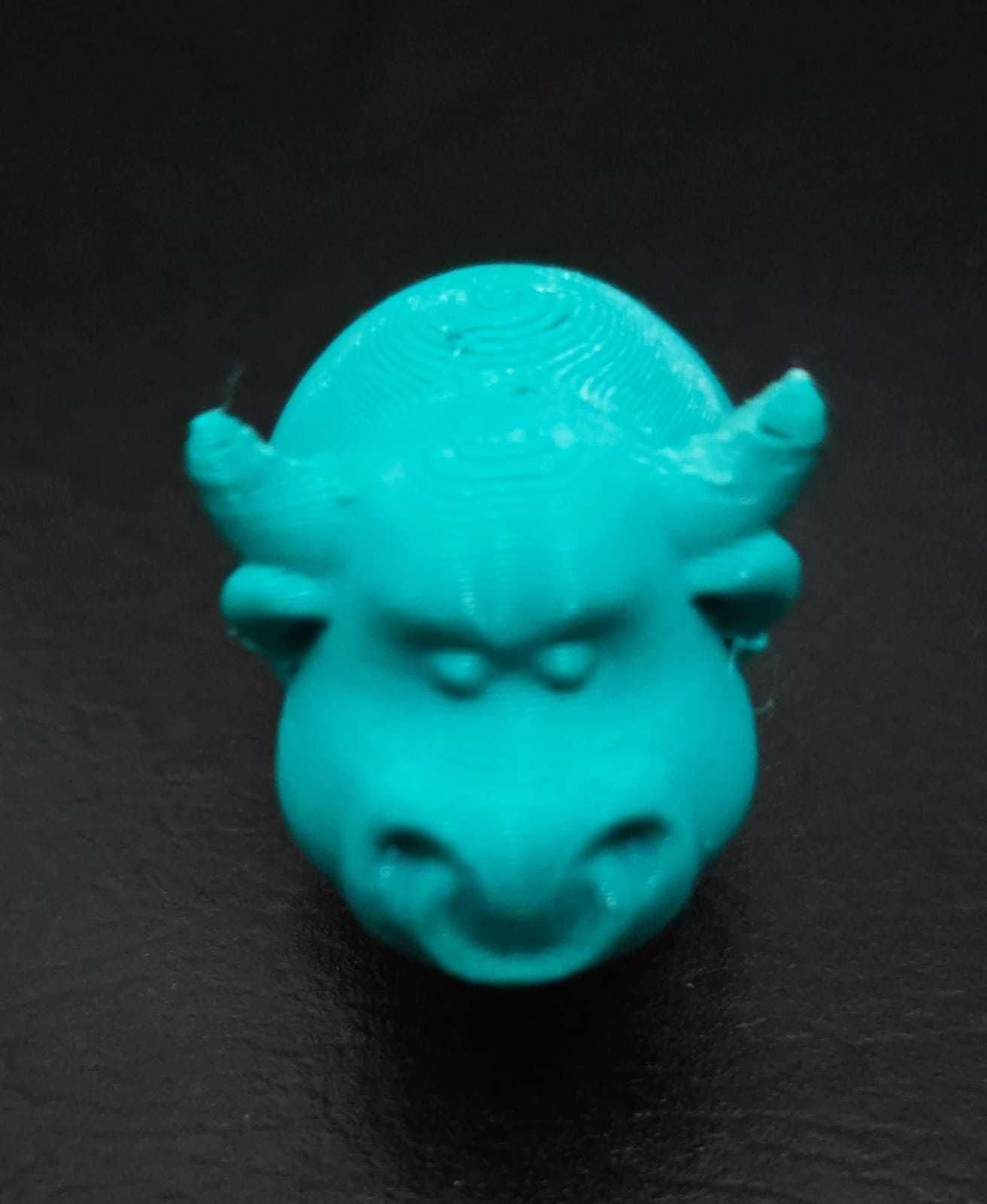 Cartoon Bull 3D print model_11