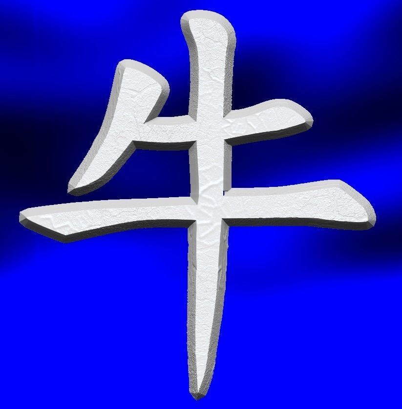 ZODIAC SIGN OXEN 3D print model_3