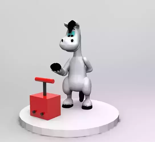 Sugarfoot - Woody Woodpecker 3D print model