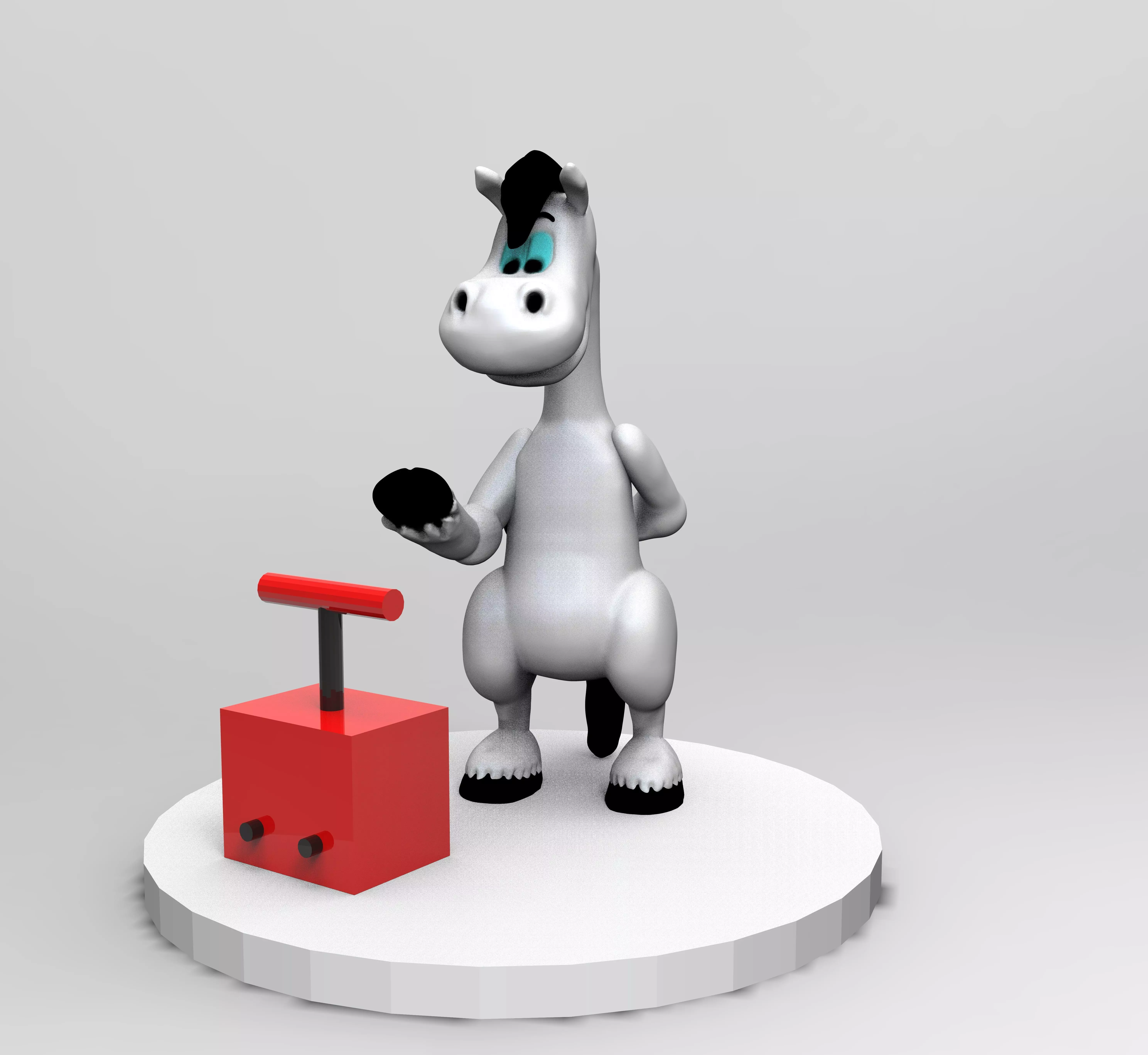 Sugarfoot - Woody Woodpecker 3D print model