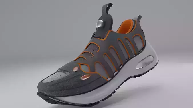 concept running shoe  3D model