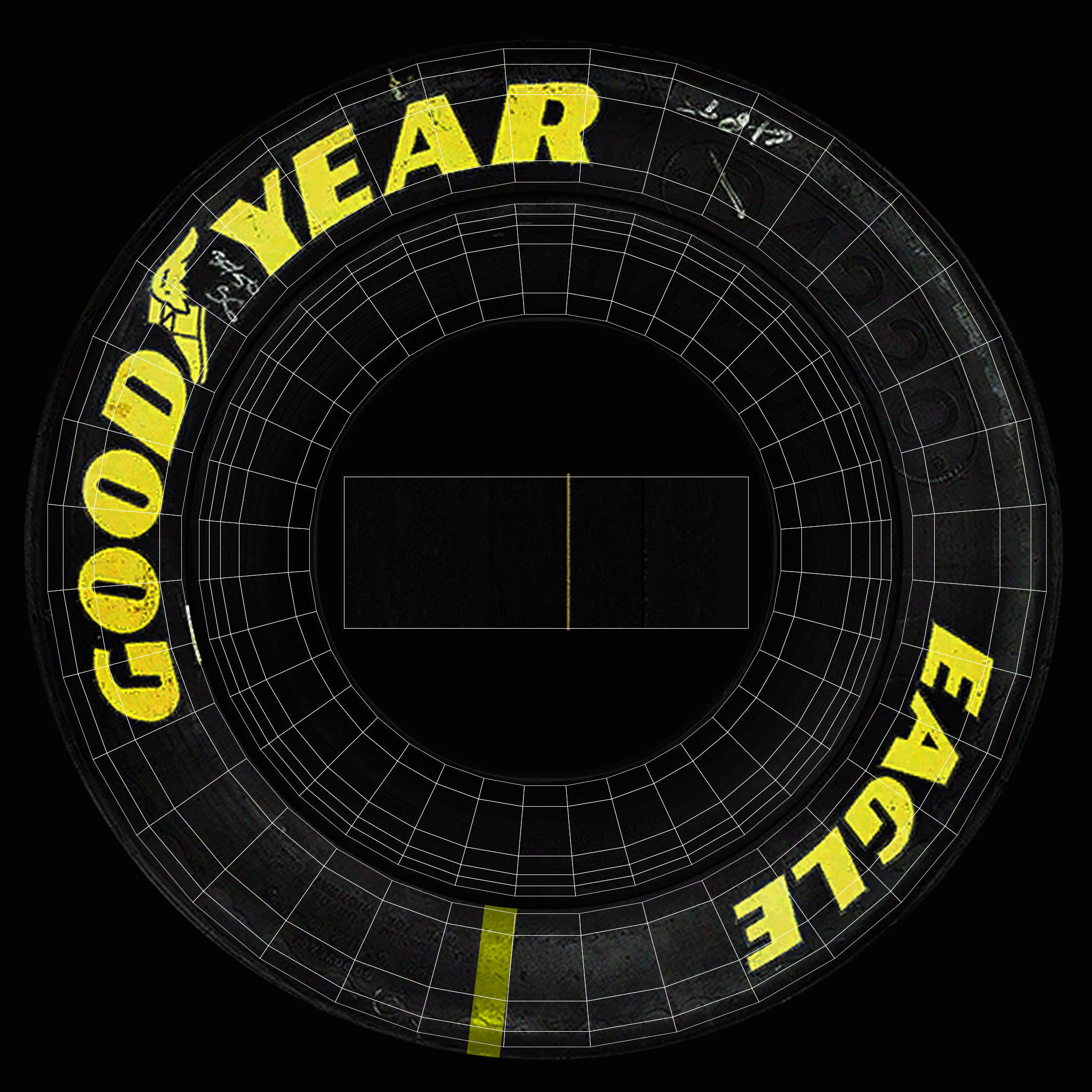 Nascar Chevrolet Camaro ZL1 2022 Low-poly 3D model_11